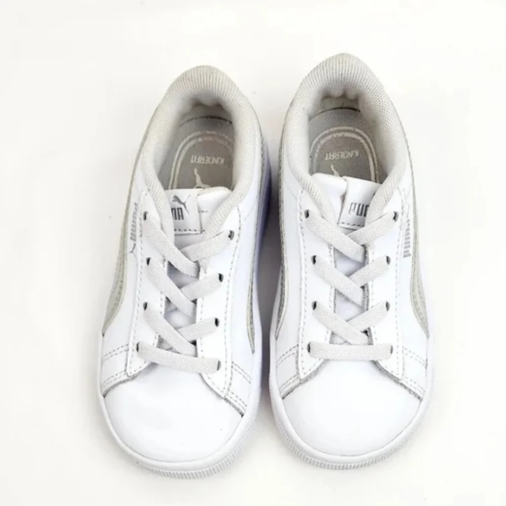 Puma white toddler sneakers Size 8C